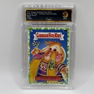 2024 Garbage Pail Kids Kids At Play "MACK TRACK" #88b Green Border Graded